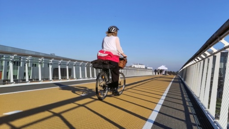 Le pont piétonnier et cyclable le plus long de Belgique officiellement inauguré à Machelen