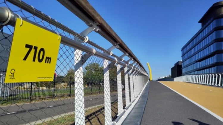 Le pont piétonnier et cyclable le plus long de Belgique officiellement inauguré à Machelen