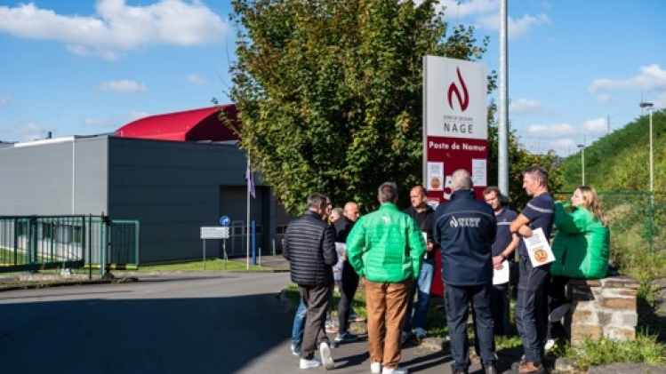 Des pompiers namurois cessent de travailler en raison de la proratisation de leurs congés