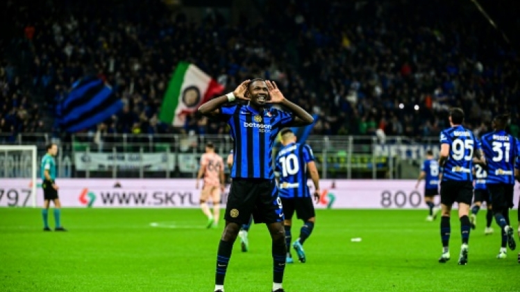 Italie: l'Inter enchaîne grâce à Thuram, déchaîné
