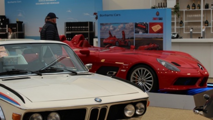 Une Mercedes SLR McLaren vendue aux enchères pour 3,22 millions