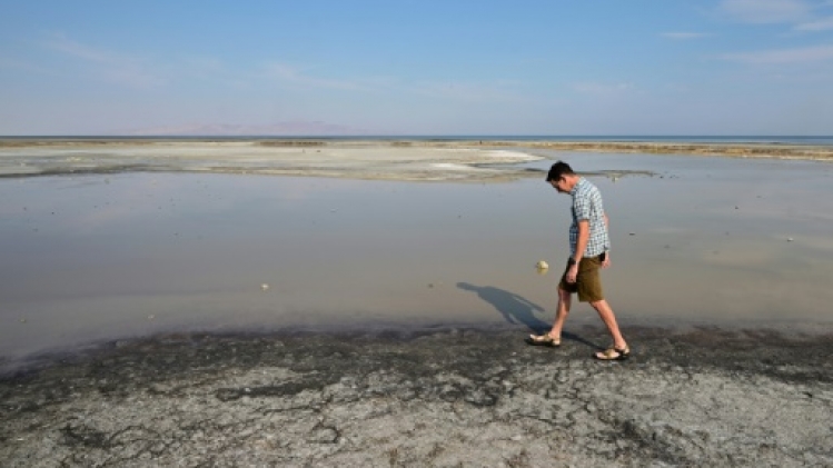 Malgré l'assèchement du Grand Lac Salé, l'Utah pardonne le climatoscepticisme de Trump