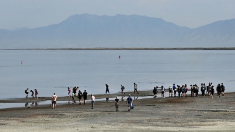 Malgré l'assèchement du Grand Lac Salé, l'Utah pardonne le climatoscepticisme de Trump