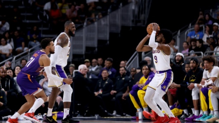 NBA: LeBron et Bronny James sur un même parquet avec les LA Lakers, première!