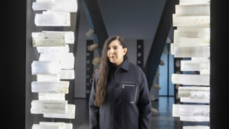 L'artiste serbe Marina Abramovic expose en Chine avec une oeuvre radicale