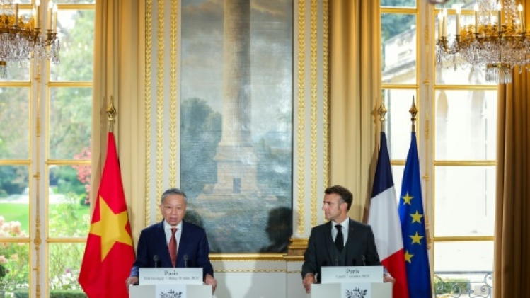 Macron et Lam veulent renforcer la relation franco-vietnamienne