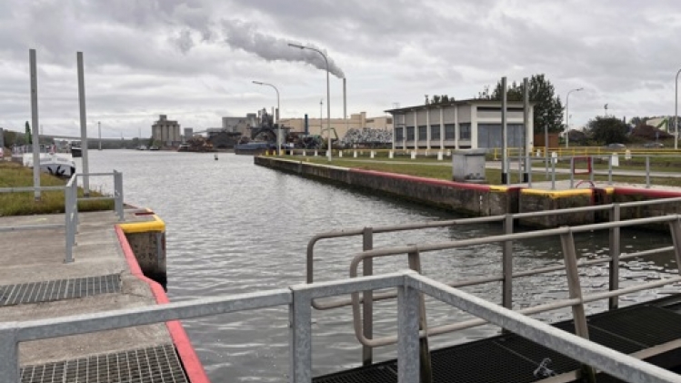 Le chantier d'une nouvelle écluse à grand gabarit lancé à Obourg (2)