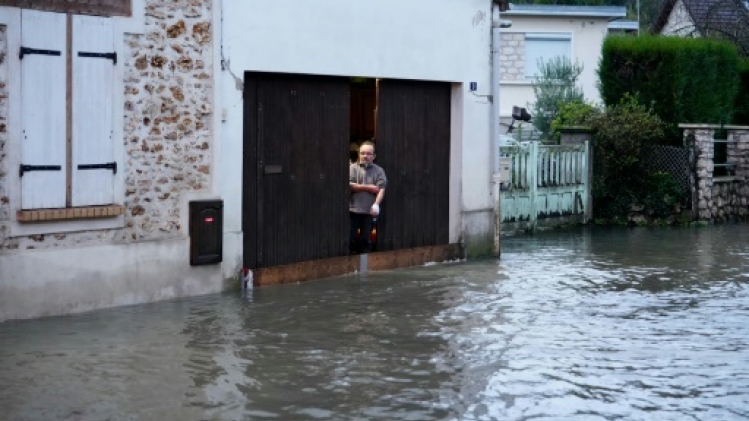 Villes inondées en Seine-et-Marne et Eure-et-Loir après la dépression Kirk
