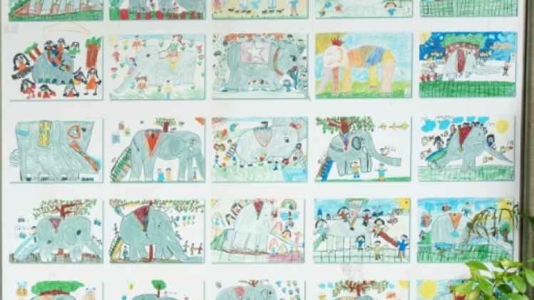 A Taïwan, la nostalgie des toboggans éléphants