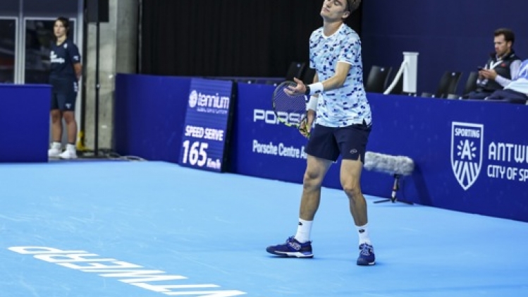 Raphaël Collignon, impuissant face à Fucsovics, s'incline au premier tour