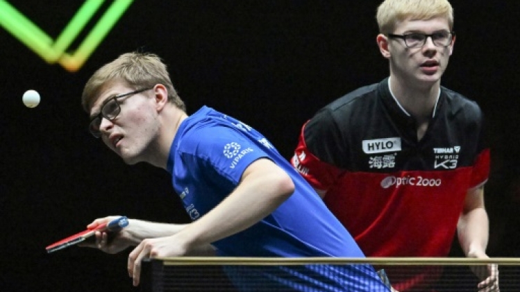 Tennis de table: les frères Lebrun ont l'Europe à leur portée