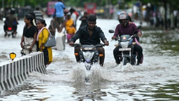 Inde: alerte rouge aux crues en raison de fortes pluies dans le sud du pays