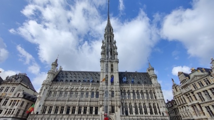 L'Hôtel de Ville de Bruxelles s'illuminera de rose pour sensibiliser au cancer du sein