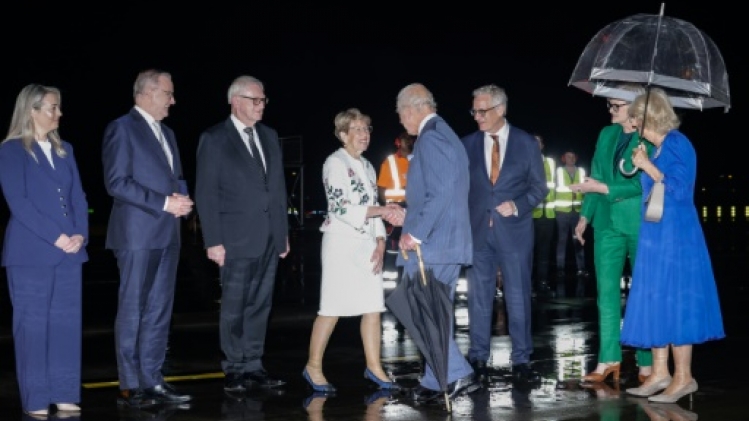 Charles III en Australie pour son premier long voyage depuis l'annonce de son cancer
