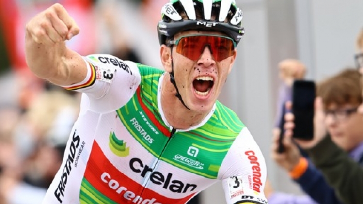 Laurens Sweeck ne s'attendait pas à gagner la première course de sa saison