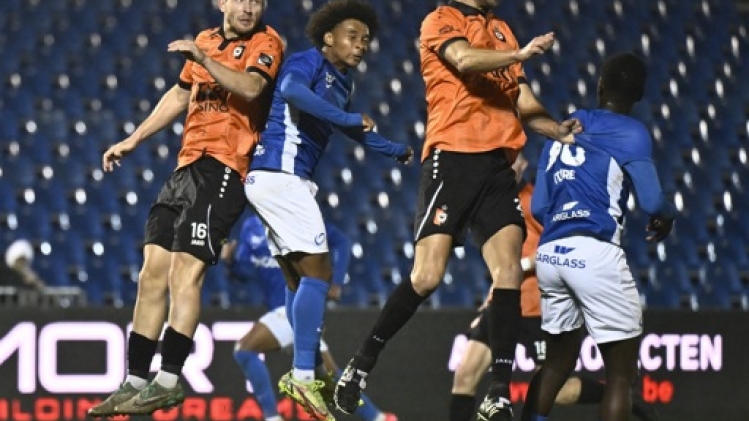 Lommel et Eupen se neutralisent pendant que Deinze l'emporte contre Jong Genk