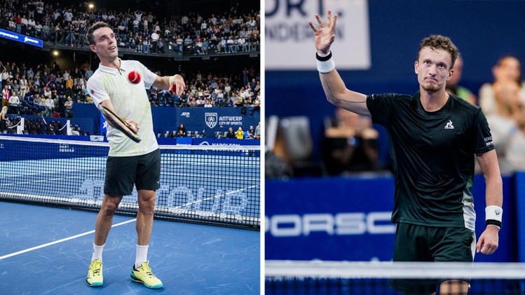 Jiri Lehecka et Roberto Bautista Agut