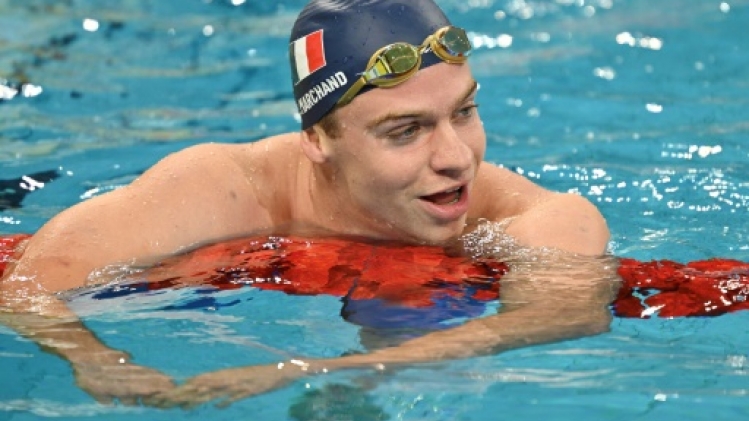 Natation: trois succès et quatre records de France pour Marchand à Shanghai