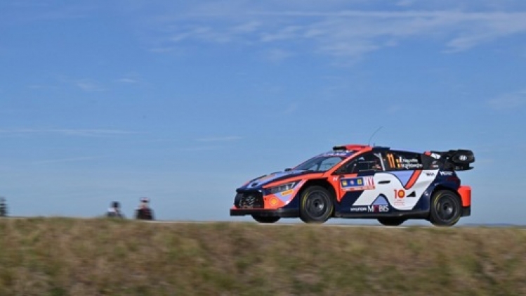 Thierry Neuville, 3e, doit encore patienter pour le titre après la victoire de Ott Tänak