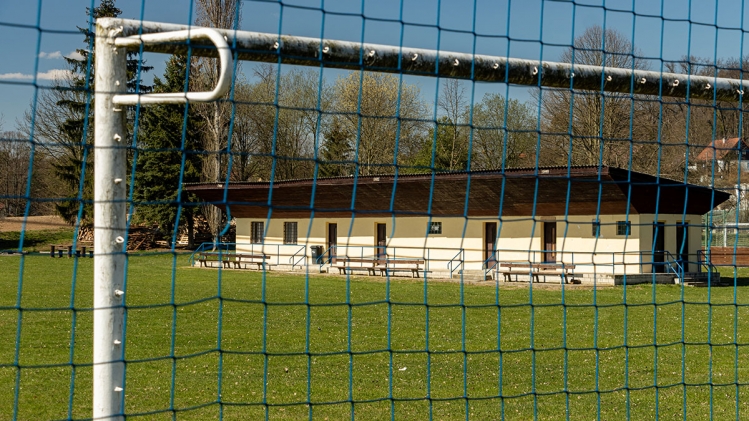 Un terrain de football