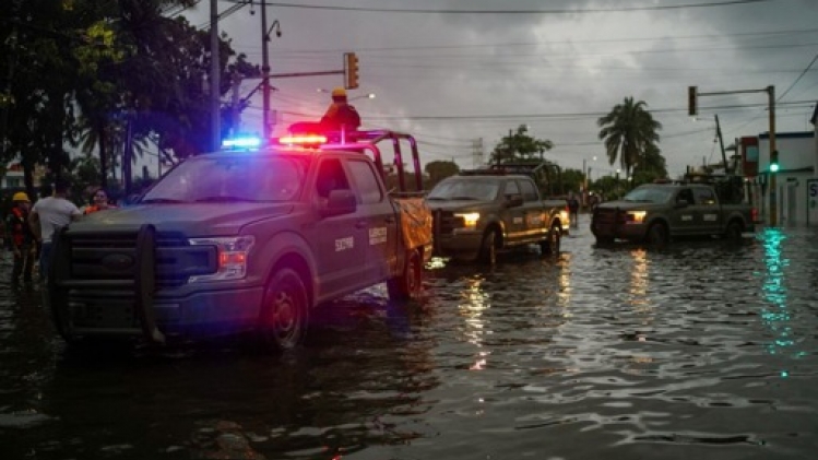 Mexique: de fortes pluies et des inondations frappent l'État du Veracruz