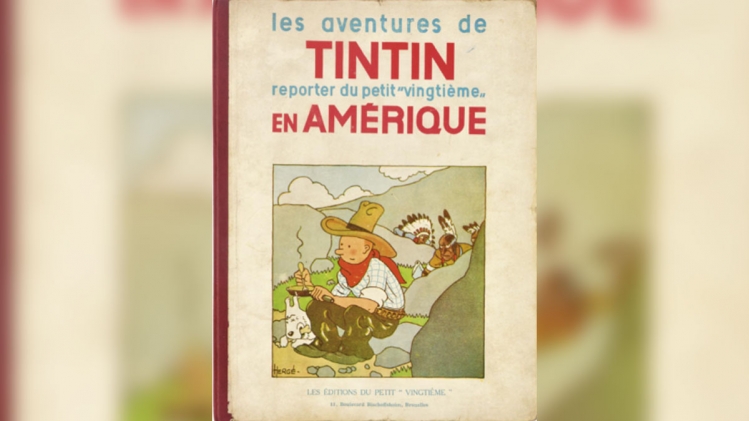 Un album "Tintin en Amérique" vendu aux enchères pour plus de