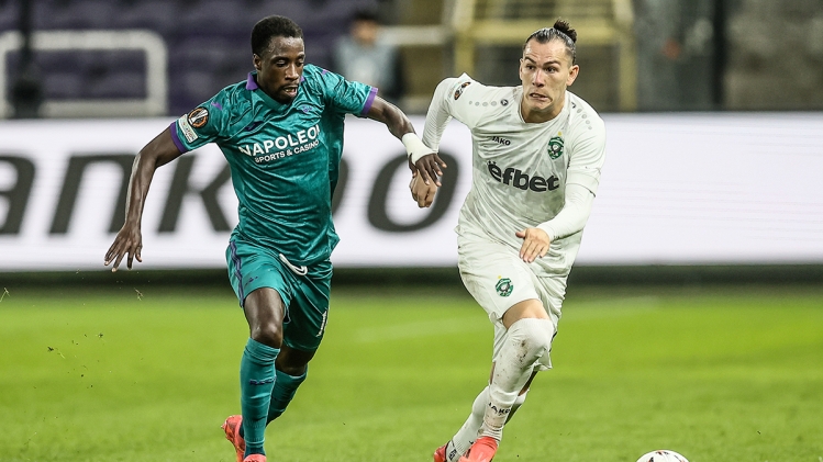 Anderlecht face à Ludogorets