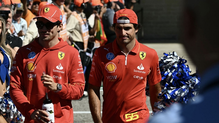 Charles Leclerc et Carlos Sainz