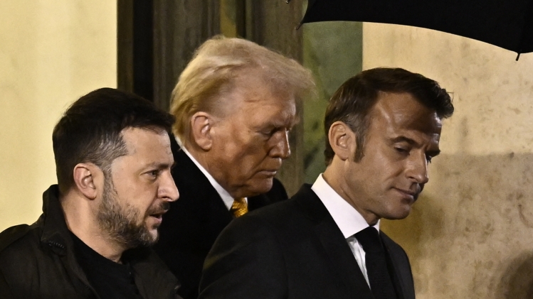 Trump-Zelensky-Macron