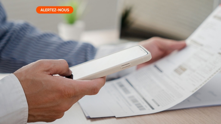 Une facture internet 