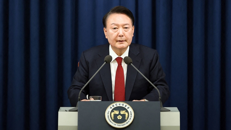 Le président Yoon Suk Yeol