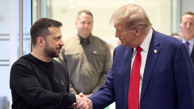 Trump et Zelensky