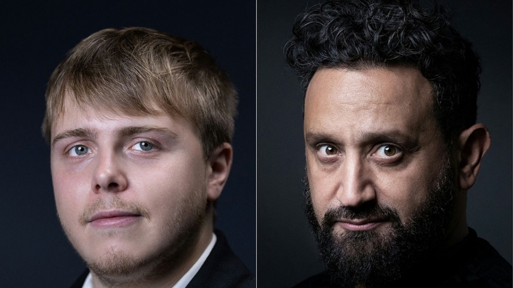 Louis Boyard et Cyril Hanouna