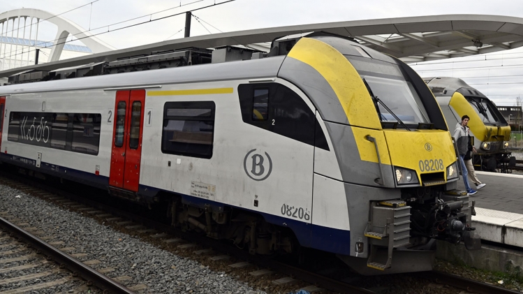 Un train de la SNCB