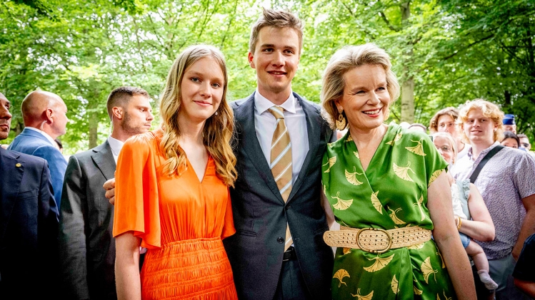 La princesse Eléonore et sa famille 