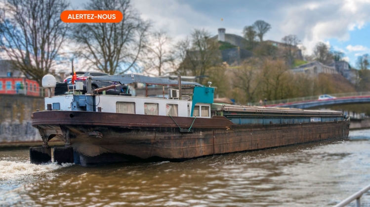 Péniche à Namur