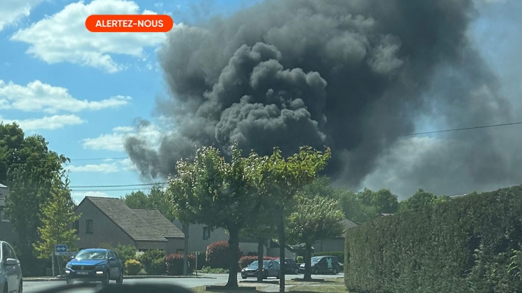 Une image de l'incendie 