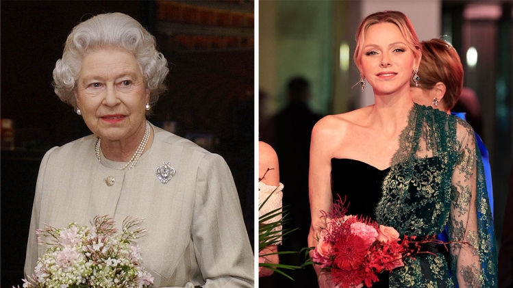 Elizabeth II et Charlène de Monaco
