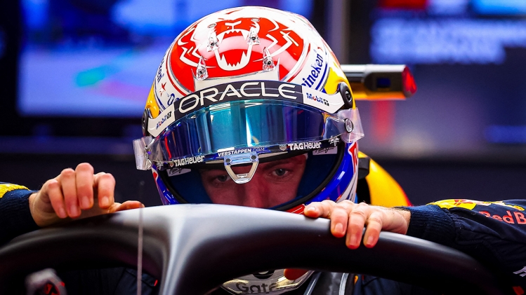 Max Verstappen au GP d’Espagne 2025.