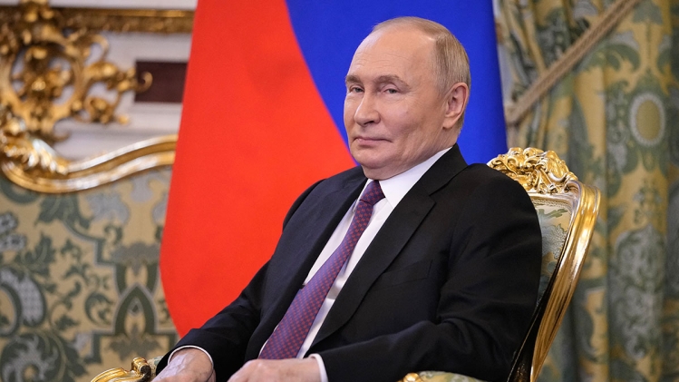 Vladimir Poutine, le 28 mai 2025, au Kremlin.