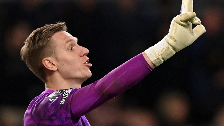 Thomas Kaminski avec Luton Town.