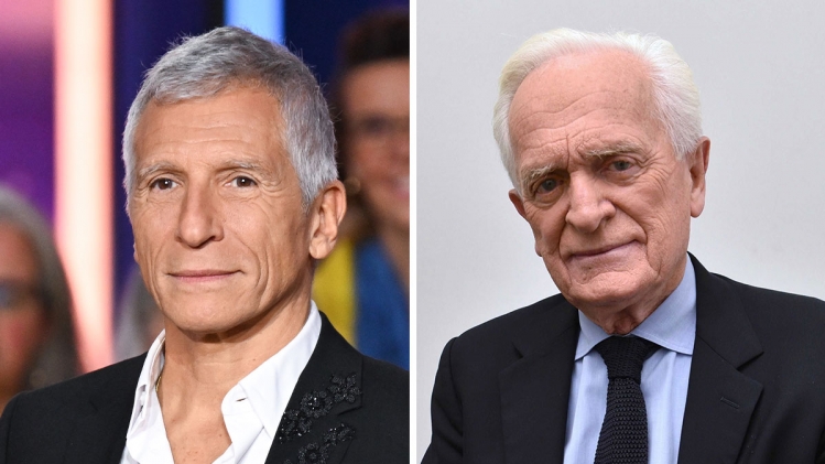 Nagui et Philippe Labro