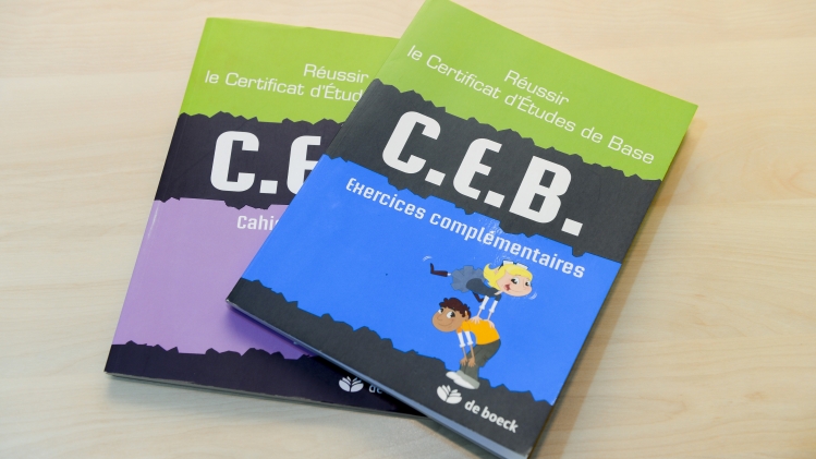 Un livre d’exercices pour le CEB