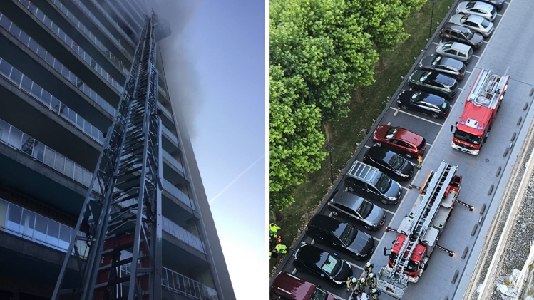 Incendie dans un immeuble d’Evere