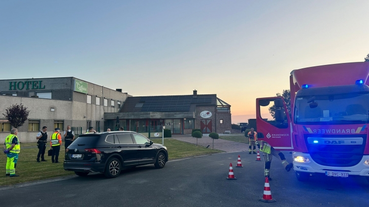 Incendie à l’Hôtel Callecanes à Watou