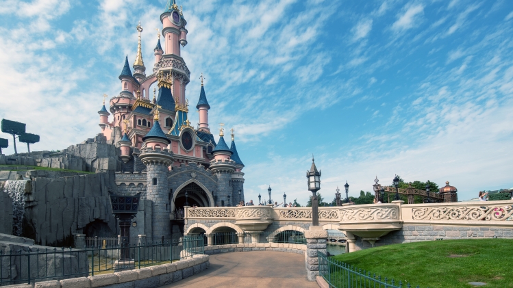 Le château de Disneyland Paris.