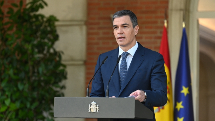 Le Premier ministre Pedro Sanchez