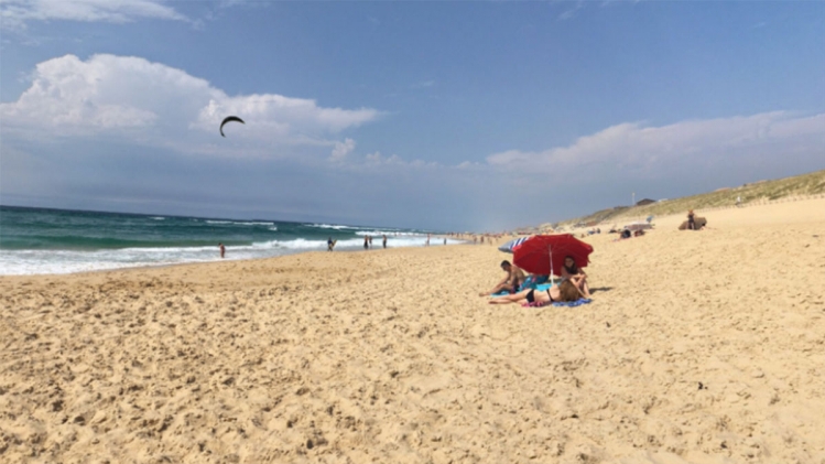 Plage de Mimizan – France