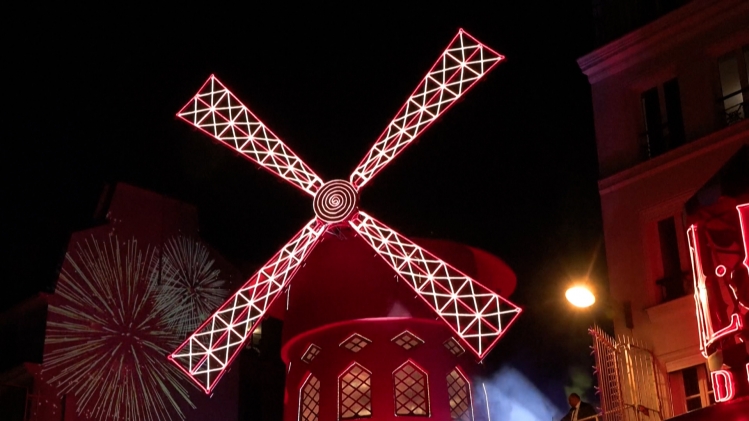 Moulin Rouge, le 5 juillet 2024, à l’inauguration des quatre nouvelles ailes