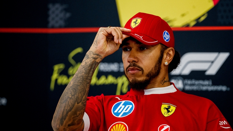 Lewis Hamilton à Spa-Francorchamps